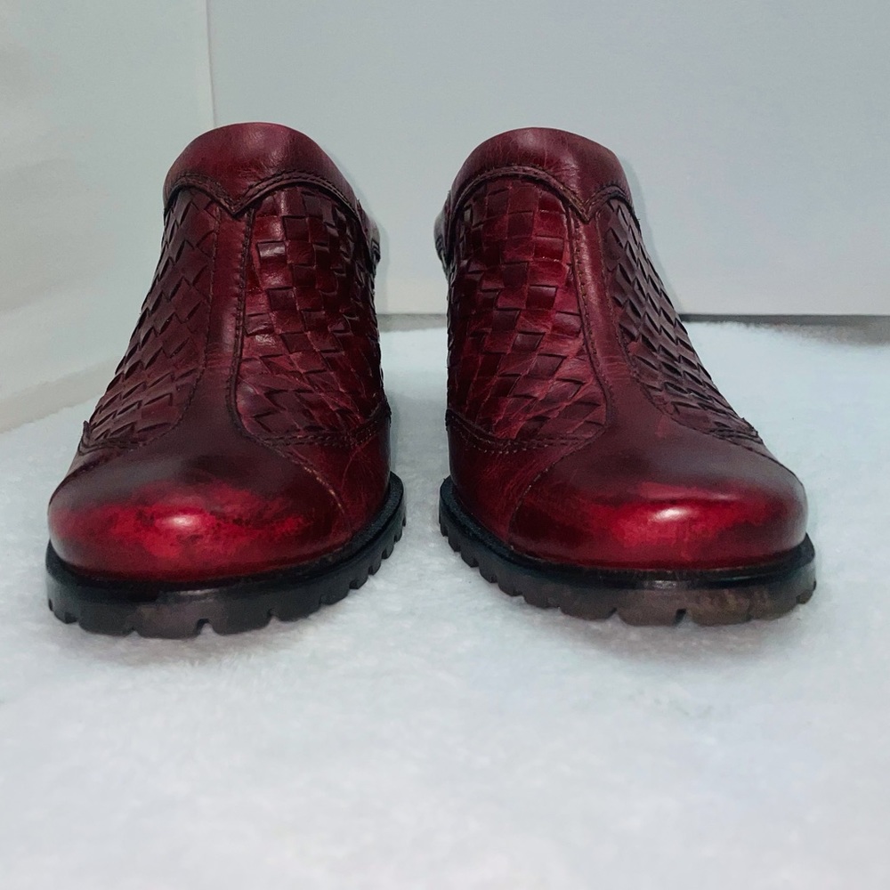 SoftWalk Red Wedges - Picture 11 of 12
